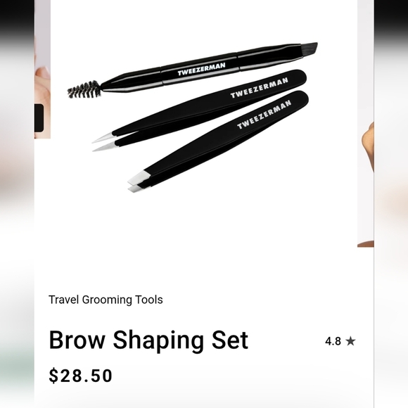 NIB Black Brow Shaping Set - Picture 8 of 8